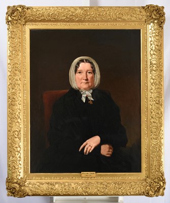 Lot 1078 - William Crabb (1811-1876) Scottish Portrait of...