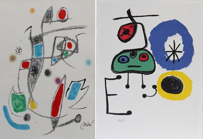 Lot 1068 - After Joan Miró (1893-1983) Spanish Maravillas...