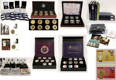 Lot 498 - Commemorative Coins and Medallic Sets, 2 x...