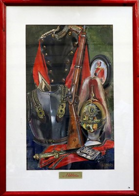 Lot 1043 - Glynn Porteous (1935-2003) ''Militaria''...