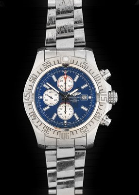 Lot 2236 - Breitling: A Stainless Steel Automatic...