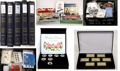 Lot 499 - Commemorative Coins and Medallic Sets, 2 x...