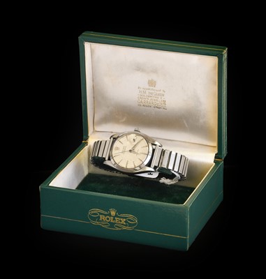 Lot 2274 - Rolex: A Stainless Steel Centre Seconds...