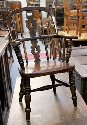 Lot 1312 - A 19th Century Child's Windsor Chair