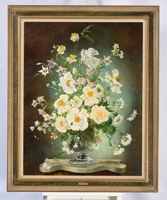 Lot 1057 - Cecil Kennedy (1905-1997) Romneya Signed, oil...