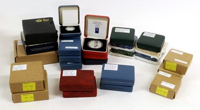 Lot 207 - 28 x Silver Proof Coins and Sets, comprising:...