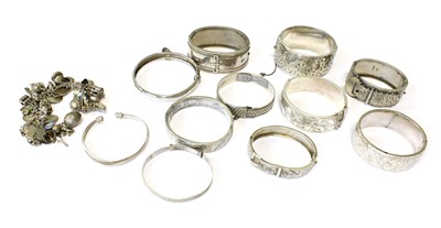 Lot 307 - A Quantity of Silver Jewellery, including...