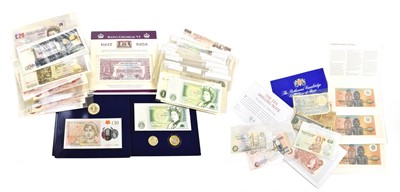 Lot 565 - 90 x British & Foreign Banknotes, comprising:...