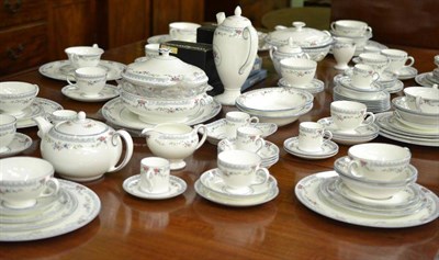 Lot 415 - A Wedgwood Rosedale pattern part dinner, tea and coffee service