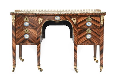 Lot 824 - A Victorian Coromandel-Veneered and Gilt Metal-...