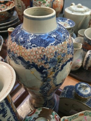 Lot 87 - Two Similar 18th Century Garniture Vases, a...