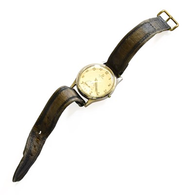 Lot 358 - A Stainless Steel Wristwatch, signed Omega,...