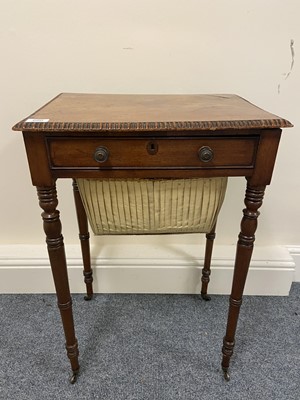 Lot 686 - A Regency Mahogany Work Table, early 19th...