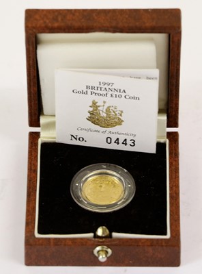 Lot 294 - Elizabeth II, Gold Proof £10 (1/10 oz)...