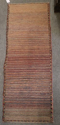 Lot 1002 - A Baluch Storage Bag, the field with 3 stepped...