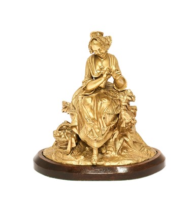 Lot 342 - French School, 19th century: A Gilt Bronze...