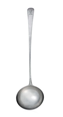 Lot 2143 - A George III Silver Soup-Ladle, by George...