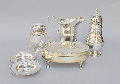 Lot 121 - A Collection of Assorted Silver, comprising...