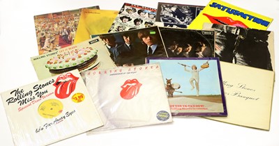 Lot 73 - Rolling Stones LP Group