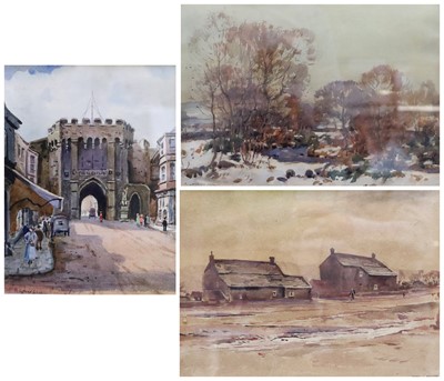 Lot 1047 - Fred Lawson (1888-1968) Entrance Gates to York...