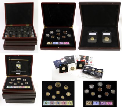 Lot 506 - Assorted Commemorative Coin Sets, to include:...