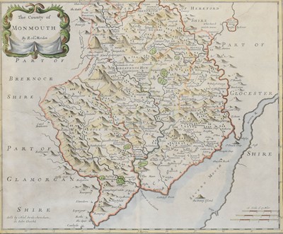 Lot 1078 - Robert Morden (c.1650-1703) "The County of...