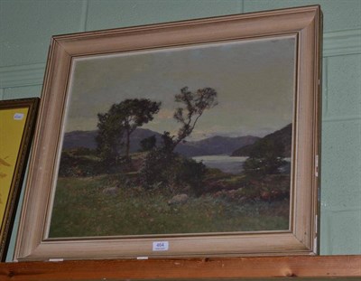 Lot 464 - Oil on canvas, Loch Fyne by George Houston