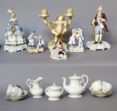 Lot 181 - A Royal Worcester Twin Branch Figural...