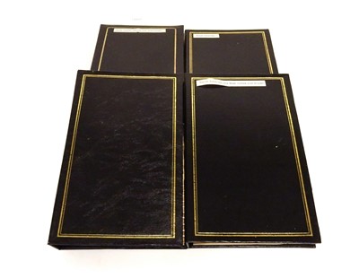 Lot 268 - Four Black Photo Albums Holding Approx. 340...