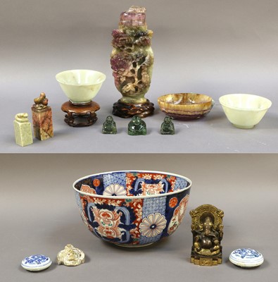 Lot 192 - An Imari Porcelain Bowl, Meiji period,...