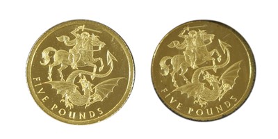 Lot 413 - 3 x Tristan da Cunha, Gold Coins comprising:...