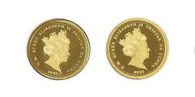 Lot 413 - 3 x Tristan da Cunha, Gold Coins comprising:...