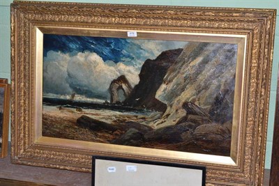 Lot 478 - Clarence Roe, 'Off the Scottish Coastline', oil on canvas