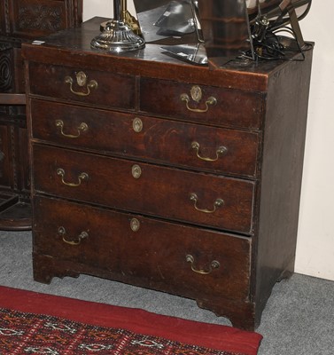 Lot 1189 - A George III Straight Front Chest of Drawers,...