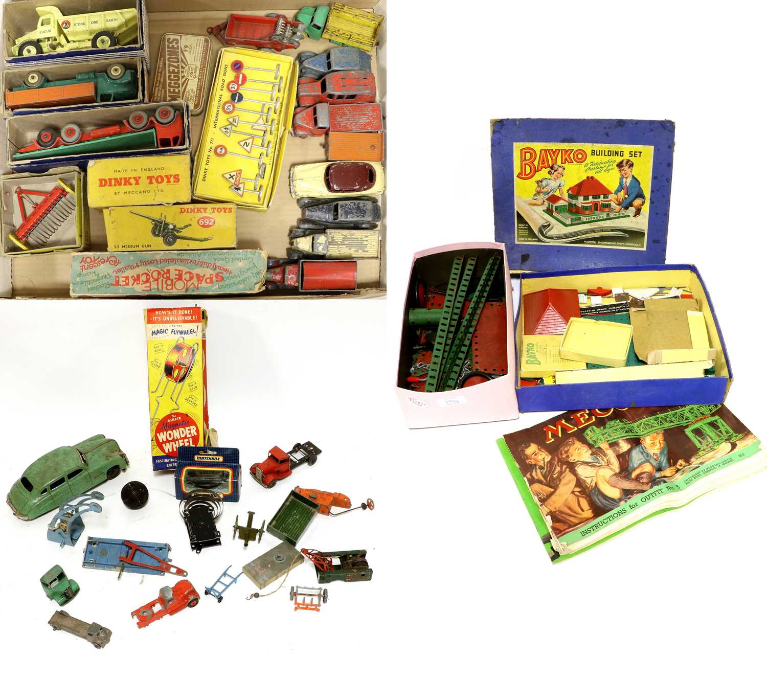 Lot 394 - Dinky Various 1950's Models