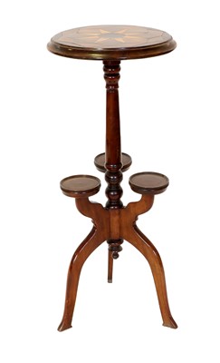 Lot 650 - A Victorian Mahogany and Specimen Wood...