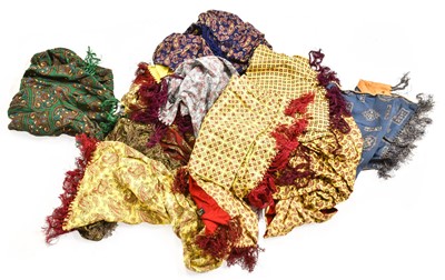 Lot 2184 - Fourteen Assorted Gents Tootal Scarves, in a...