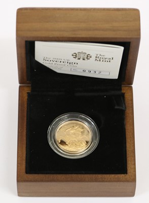 Lot 328 - Elizabeth II, Proof Sovereign 2009, obv....