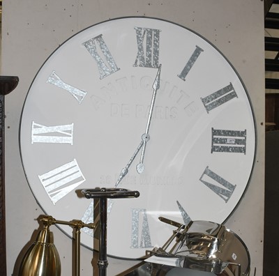 Lot 1188 - A Novelty Oversized Reproduction Wall Clock,...