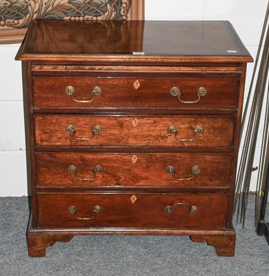 Lot 1195 - A George III Style Crossbanded Mahogany...