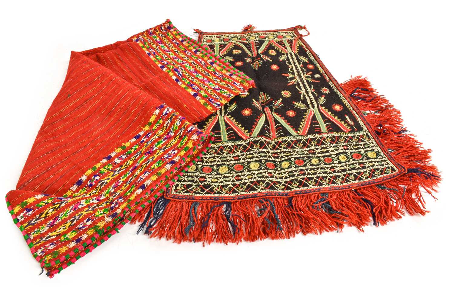 Lot 2276 - Late 19th Century Albanian Wool Apron,...