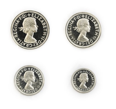 Lot 323 - Elizabeth II, Maundy Set 1985, 4 coins...