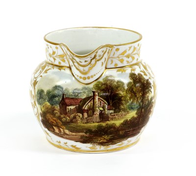 Lot 39 - A Bloor Derby Porcelain Jug, circa 1830,...