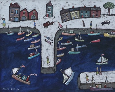 Lot 1170 - Frank Bentley (1941-2006) "Maywells Harbour"...