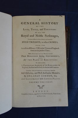 Lot 190 - Trials Gordon (Delahay), A General History of...