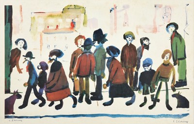 Lot 9 - After Laurence Stephen Lowry RBA, RA...