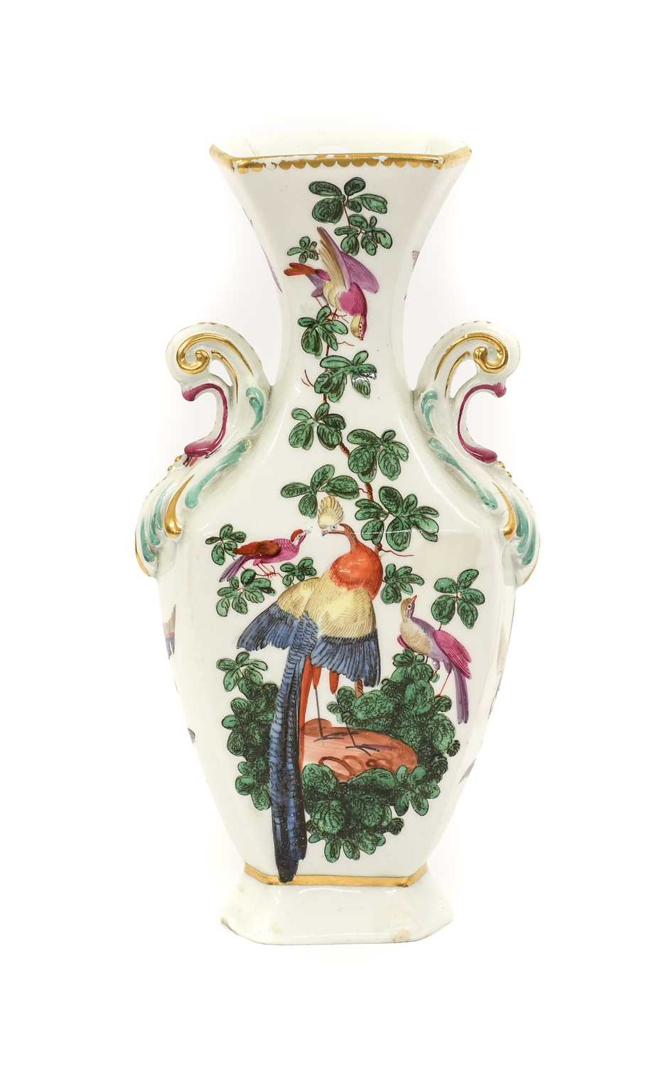 Lot 34 - A Chelsea Porcelain Vase, circa 1758-62, of...