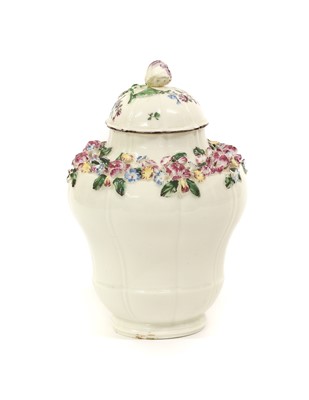 Lot 90 - A Mennecy Porcelain Vase and Cover, circa 1760,...