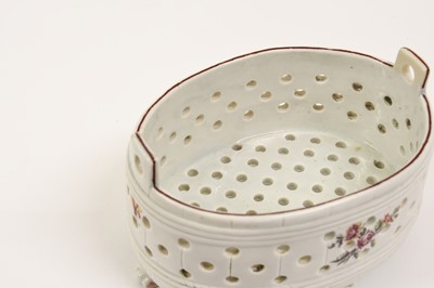 Lot 29 - A Chelsea Porcelain Butter Cooler, circa 1755,...