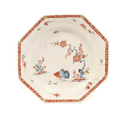 Lot 35 - A Bow Porcelain Plate, circa 1755, of...